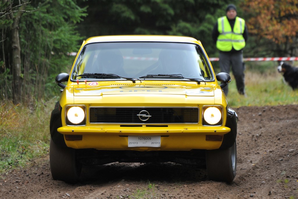 Erling Hansen/Jan Vadman har ved Peugeot Rally muligheden for at overtage føringen i det historiske mesterskab
(Foto: Morten Alstrup)